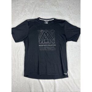 The North Face T Shirt Mens Medium Black Mountain Athletics Outdoors Athleisure